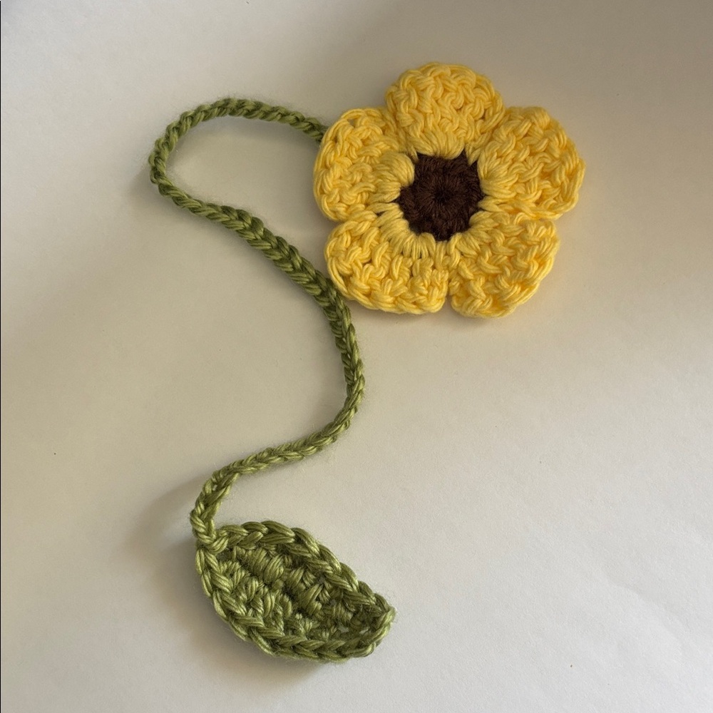 Handmade Crochet Bookmark - Picture 2 of 3